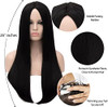 Kalyss 26 inches Womens Wig Long Straight Imported Synthetic Halloween Cosplay Costume Hair Wig