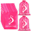 Satin Pouches with Drawstring Soft Silk Satin Storage and Travel Bags for Bundles Wigs Hair Extensions Tools Business Gi
