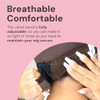 MILANO COLLECTION Lace Wig Grip Cap for Women Adjustable Wig Caps for Women Non Slip with Headband to Secure Lace Top Pe