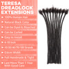 Dreadlock Extensions Human Hair Dreadlock Extensions Loc Extensions Human Hair 06cm Width 70 Strands Human Loc Extension