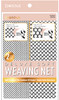 DONNA Deluxe Soft Weaving Net 2PCS 175x12 Mesh Hair Net for SewIn Weave Soft Triple Helix Net with Small Large Hole Size