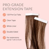 Beautify NoShine Hair Extension Tape Tabs Double Sided Replacement Tape for Tape in Hair Extensions Human Hair ShineFree