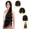Style Icon 36 Lace Front Wigs Super Long Loose Wave Wig With Baby Hair 130 Density Synthetic Wig 36 Inch 1B
