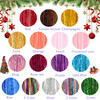 Hair Tinsel Kit With Tool 6800 strands 16 Colors Fairy Hair Tinsel Sparkling Shiny Hair Tinsel Heat Resistant Highlights