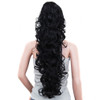 SSSOY 3178cm Womens Curly Pony Tail Hair Piece Synthetic Claw Clip Ponytail Wavy Long Curled in Hair Extension Extension