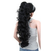 SSSOY 3178cm Womens Curly Pony Tail Hair Piece Synthetic Claw Clip Ponytail Wavy Long Curled in Hair Extension Extension