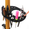 AliLeader Wig Tray for Tripod Caddy Wig Stand Adjustable Multifunctional Tray for Hairdressing Black