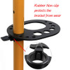 AliLeader Wig Tray for Tripod Caddy Wig Stand Adjustable Multifunctional Tray for Hairdressing Black