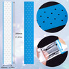 Joez Wonderful 5 Sheets DoubleSided Wig Tape with Hole Waterproof Toupee Tape for Lace Wigs Breathability Lace Glue Adhe