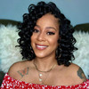ToyoTree Ocean Wave Crochet Hair 12 Inch 8 Packs Natural Black MidLength Curly Deep Wave Crochet Hair Synthetic Ocean Wa