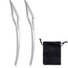 Willbond 2 Pieces Sisterlocks Locking Tool Interlocking Tool for Locs Hair Tightening Extensions Accessory for Dreadlock