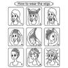 Kaneles Mullet Wigs for Men 80s Costumes Fancy Party Accessory Cosplay Halloween Wig Light Brown