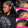 13x4 Lace Front Straight Short Bob Wigs Human Hair 150 Density Brazilian Virgin Straight Bob Wigs for Black Women Gluele