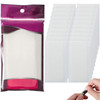 Leelosp 240 Pieces Hair Extension Tape Tabs Double Sided Replacement Tape for Hair Extensions Adhesive 157 x 032 Inch Ha