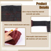 Gangel Red Ponytail Hair Extension Straight Pony Tails Wrap Around Hairpiece Claw Synbthetic Clip in Long Hair Extension