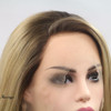 xiweiya Long Ombre Blonde Wig Long Wave Blonde Lace Front Wig Side Part Natrual Hairline Synthetic 13X3 Lace Front Wigs