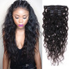 Natural Curly Clip in Human Hair Extensions for Black Women Natural Wave Real Human Remy Hair Clip in Extension for Afri