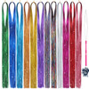 Hair Tinsel kit Fairy Hair Tinsel Kit 47 Inch Hair Extensions Hair Tinsel Kit Strands with Tool 12 Colors 2280 Strands S