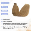 Smavida Blonde Tape in Hair Extensions 100 Remy Human Hair 22Inch 20Pcs 60Gram Double Sided Tape Hair Seamless Skin Weft