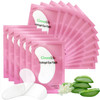 100 Pairs GreenLife Natural Hydrogel Eye Gel Pads Collagen and Aloe Vera Patches for Under Eyes Eyelash Extension Kit