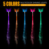 12 Pack Led Light Up Fairy Hair Accessories Braid Extension Butterfly Clips for Women Girls Glow in the Dark Party Favor