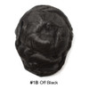 Toupee for Men Hair System Replacement Natural Black Mens Human Hair Piece Fine Mono Mens Toupee Clear Poly Skin Hairpie