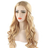 Acecharming Long Platinum Blonde Wigs Braid Women Girls Charming Synthetic Party Costume Cosplay Wig With Wig Cap
