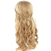 Acecharming Long Platinum Blonde Wigs Braid Women Girls Charming Synthetic Party Costume Cosplay Wig With Wig Cap