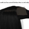 Xinran Long Straight Black Wigs for Women Synthetic Black Straight Wig Looking Natural Black Long Hair Wigs 30 inchBlack