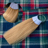 TOFAFA Hair Color Rings 100 Human Hair Swatches Testing Color Samples 9 inch Hair Color Light Brown 30PiecePack