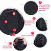 Ponytail Extension Kinky Straight 100 Human Hair Ponytail Yaki Kinky Straight Ponytail Extension Natural Color 1B Virgin