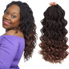 35StrandsPack Wavy Senegalese Twist Crochet Braids 6packslot 14Inch Synthetic Crochet Hair Curly Twist Braiding Hair 14