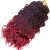 Wavy Senegalese Twist Crochet Braids 6packslot 14Inch 35StrandsPack Synthetic Crochet Hair Curly Twist Braiding Hair 14