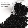 Nano Copper Micro Rings Dreadlock Beads Microlink Nano Micro Tube Ring for TipRing Hair Extensions Link Hair Tools Acces