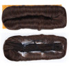 Mayloss 28 Pcs Human Hair Extensions with Top Closure Unprocessed Brazilian Curly Short Virgin Hair Weave Wavy 3 4 5 Mix