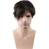Voloria Swiss Mono Lace with Soft Thin Skin Toupee For Men With 10X8 European Virgin Human Hair Slight Wave Mens Replace