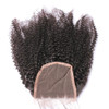 Nicewig 100 Human Hair Lace Closure 4b 4c Afro Kinky Curly Top Lace Closure 4X4 Top Closures Piece with Baby Hair Free P
