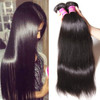 UNICE Hair 10A Malaysian Straight Human Hair 3 Bundles Unprocessed Virgin Human Hair Weave Extensions 20 22 24 inch
