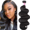 UNice Hair Brazilian Body Wave Human Hair 1 Bundle 18 inch 100 Unprocessed Virgin Human Hair Weave Extensions Natural Bl