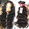 Unice 8a Remy Brazilian Natural Wave Hair 3 Bundles 100 Unprocessed Virgin Human Hair Extensions Weave Natural Color 18