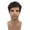 Aimole Synthetic Short Men Wigs Natural Body Wave Hair Heat Resistant Full Capless Wig