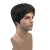 Aimole Synthetic Short Men Wigs Natural Body Wave Hair Heat Resistant Full Capless Wig