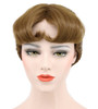 karlery Womens Short Wave Braided Brown Ponytail Wig Anime Party Cosplay Halloween Wig