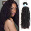BLY 7A Mongolian Kinky Curly Human Hair Bundles 161820 Inch Unprocessed Hair Weave Weft for Black Women Natural Color