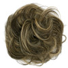CAISHA 100 HUMAN HAIR Scrunchie Hair Piece Updo Braid Hair Scrunchy Messy Bun Light Brown Blonde Mix H312p