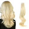ABH AmazingBeauty Hair Blonde Tape in Extensions Human Hair Real Remi Glue in Skin Weft Tape Attached Invisible Seamless