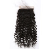 Sent Hair 5x5 Deep Curly Wave Lace Closure 100 Human Hair with Baby Hair Brazilian Virgin Hair Closure Free Part Natural