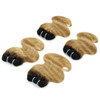 FASHION LINE 8 Human Hair Bundles Ombre Two Tone Brazilian Virgin Hair Extensions Body Wave 50g Bundles 8888 Inch 1b27