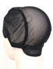 BLUPLE Mesh Wig Caps for Making Wigs 2 pcs Black Color Stretch Weaving Caps with Back Adjustable Straps For Women Medium