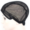 BLUPLE Mesh Wig Caps for Making Wigs 2 pcs Black Color Stretch Weaving Caps with Back Adjustable Straps For Women Medium